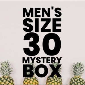 Men's Size 30 Mystery Box